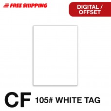 One Carton: 8.5" x 11" White CF Singles - Tag Nekoosa Universal for Digital Dry Toner, Laser, and Offset Printing # 50240 2500 Sheets per Carton