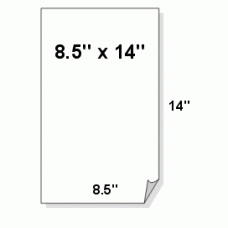One Case: 8 1/2 x 14 20# White - Performance Xerographic Cut sheets - SKU 359-84 - 5000 sheets per case - 64 lbs per case 