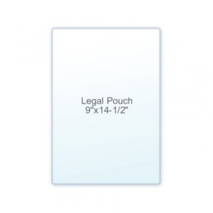 Legal Laminating Pouches 3 Mil 9 x 14-1/2 Qty 100 