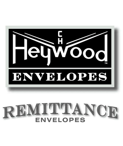 One Carton: #6-3/4 24# White Wove Remittance Envelopes Heywood LEWW450 ...
